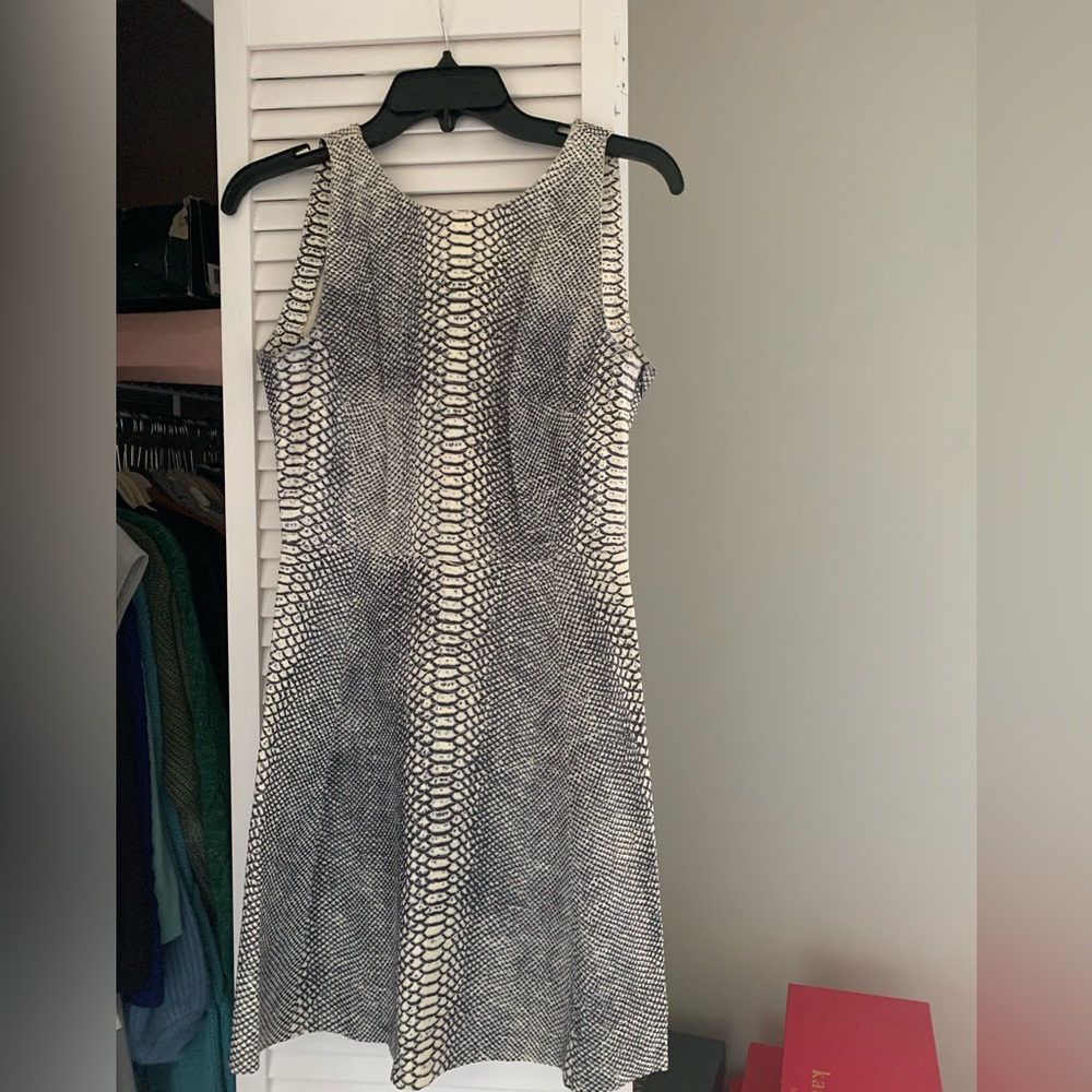 Kate Spade Madison Ave. leather dress